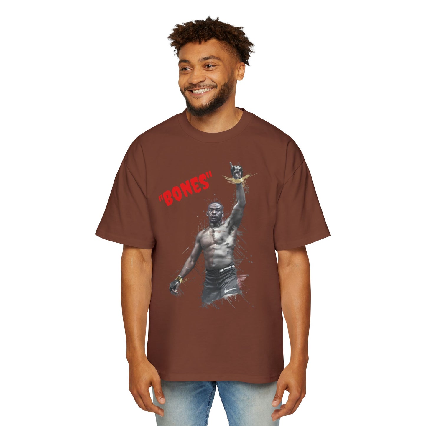 Jon 'Bones' Jones Men's Heavy Oversized Tee