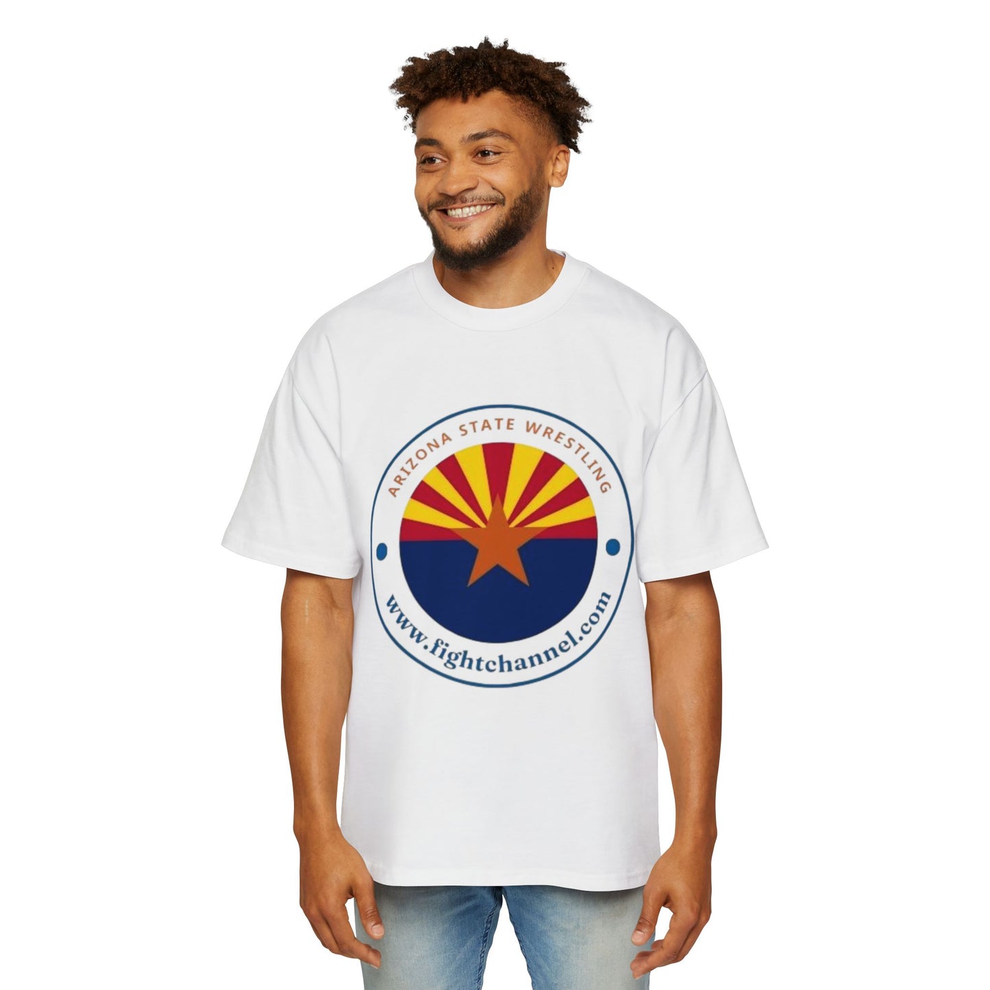 Arizona Wrestling Men's Heavy Oversized Tee