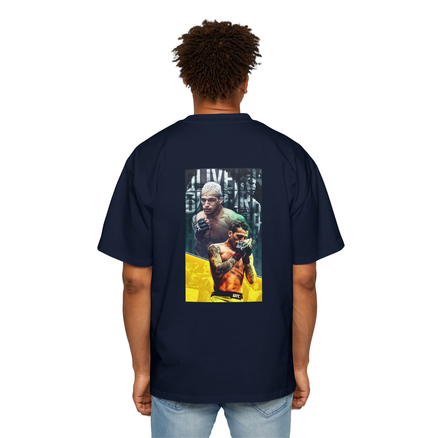 Charles Oliveira Men's Heavy Oversized Tee