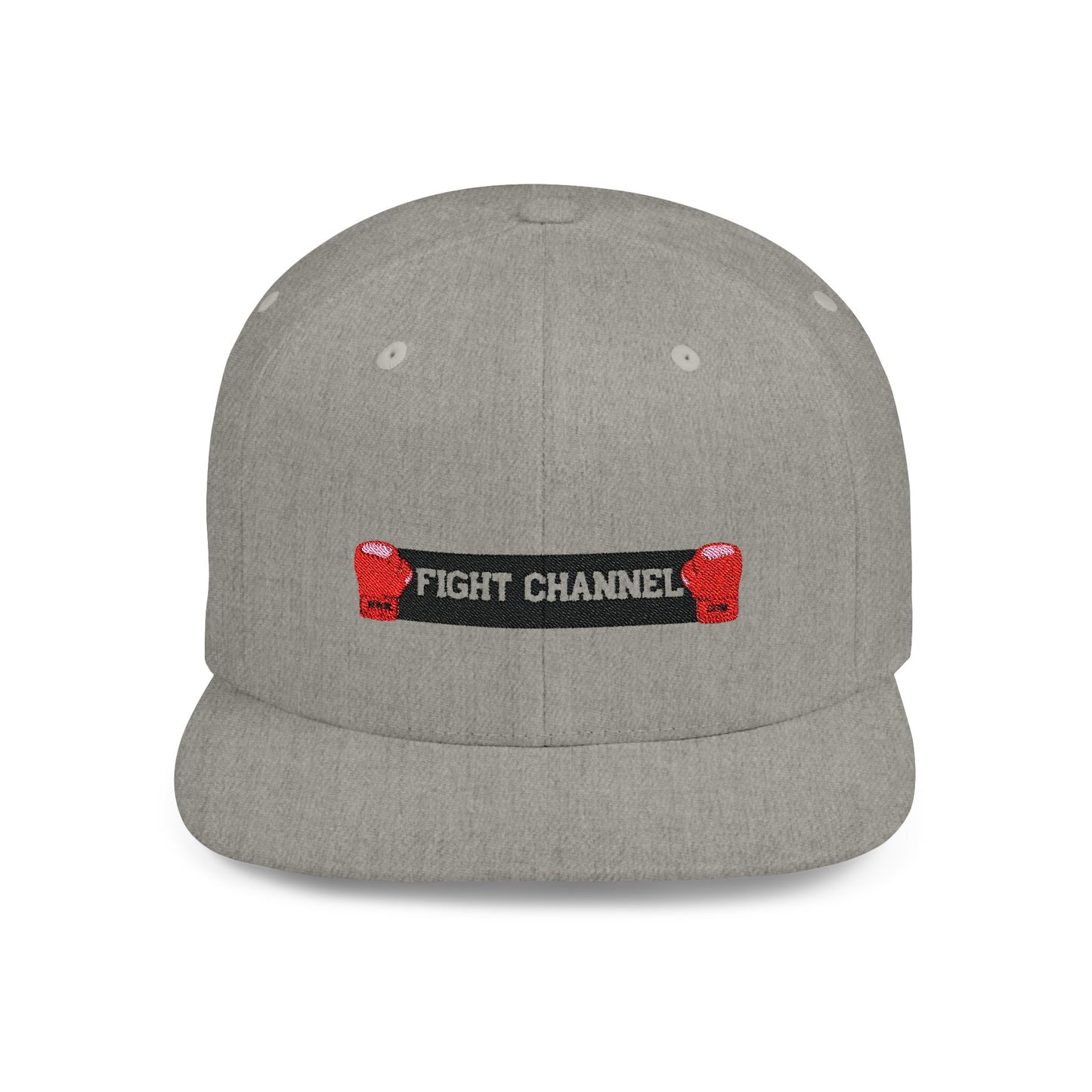 Fight Channel Flat Bill Snapback