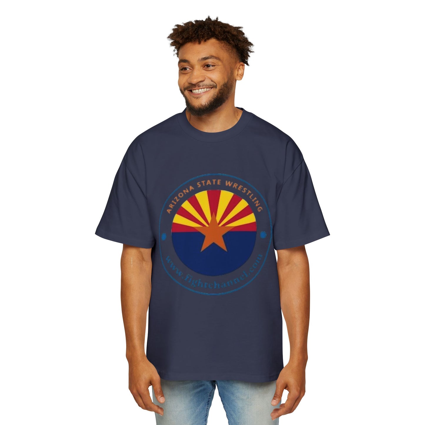 Arizona Wrestling Men's Heavy Oversized Tee