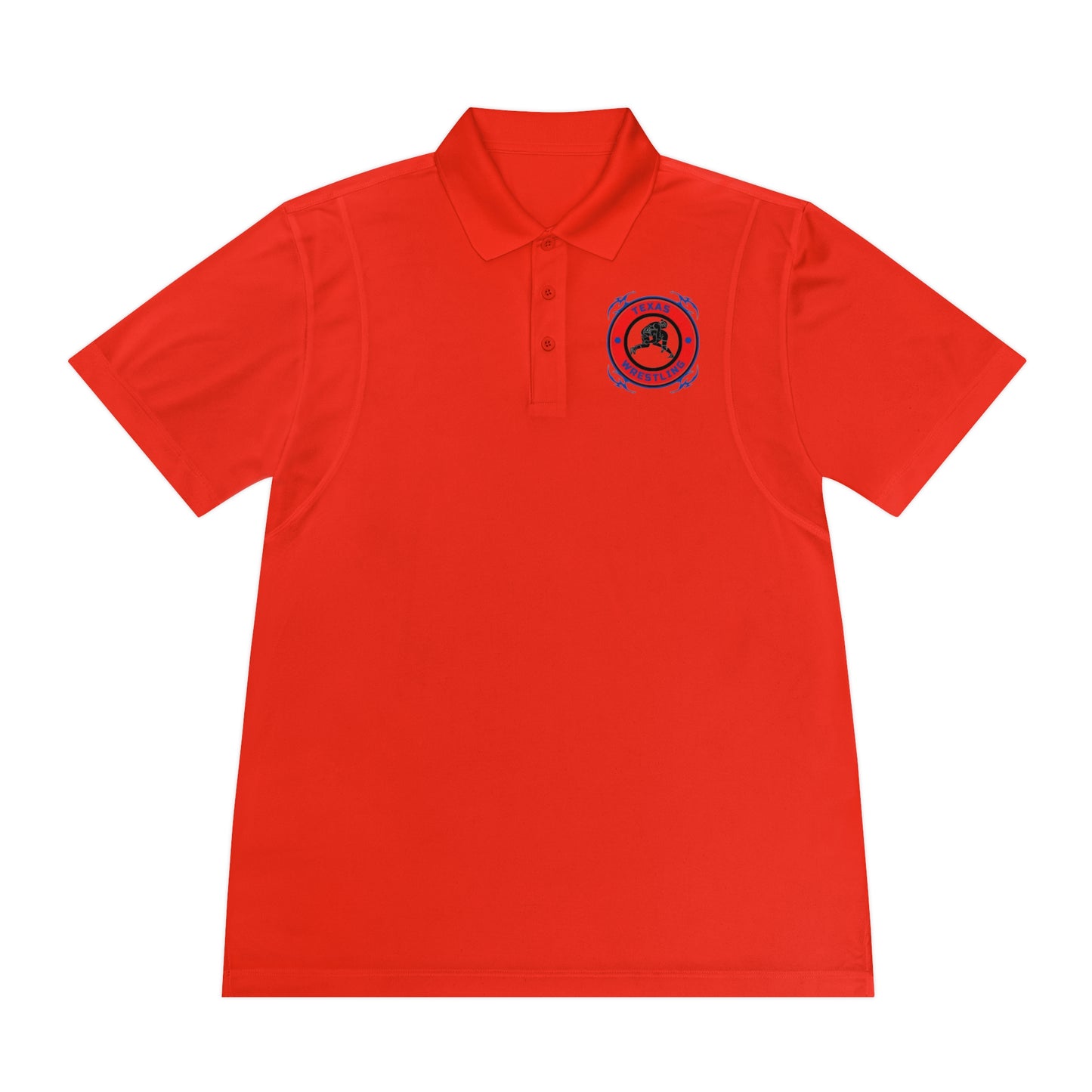 Texas Wrestling Men's Sport Polo Shirt