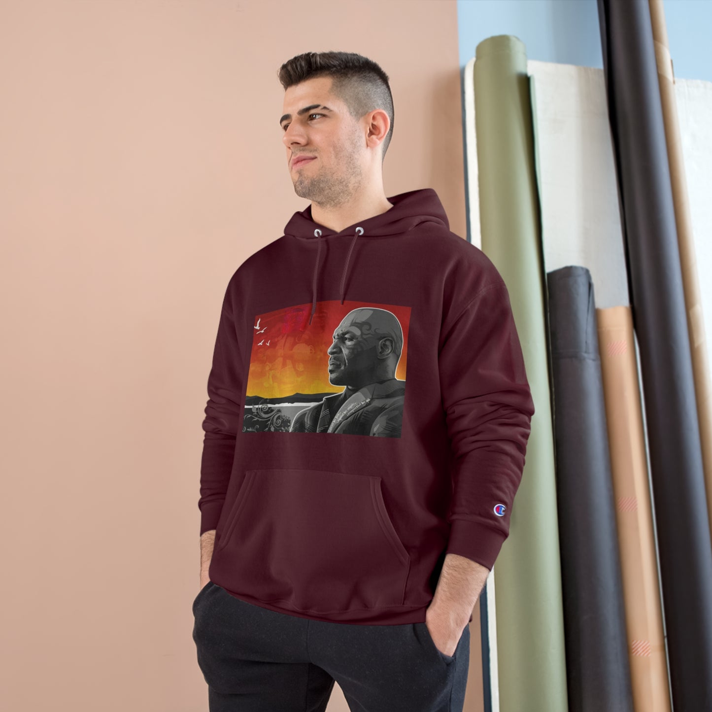 MIke Tyson Champion Hoodie