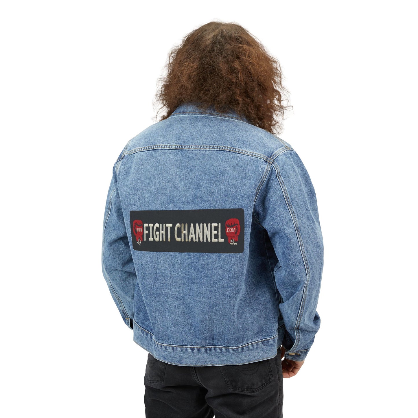 Fight Channel Men's Denim Jacket