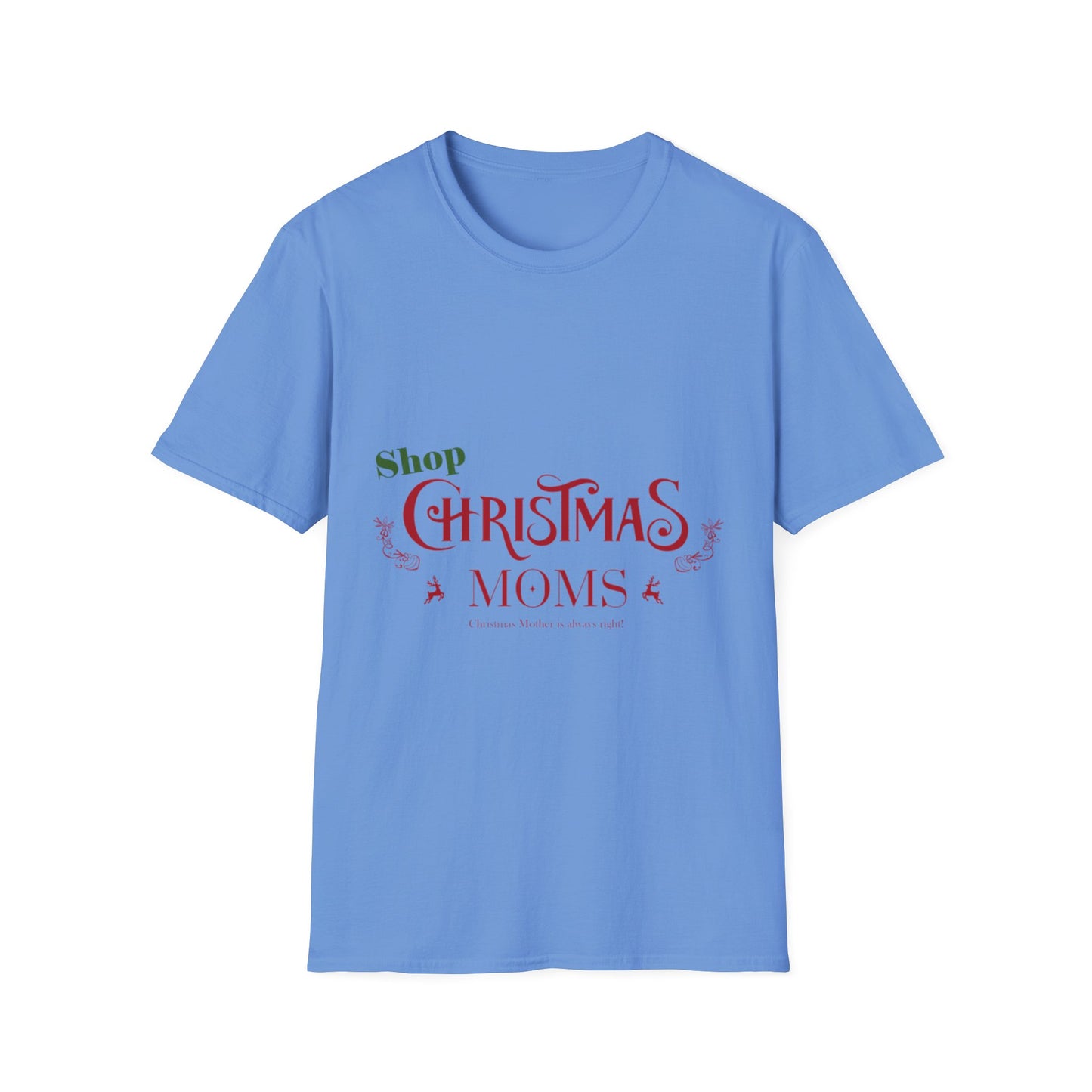 Shop Christmas Moms Unisex Softstyle T-Shirt