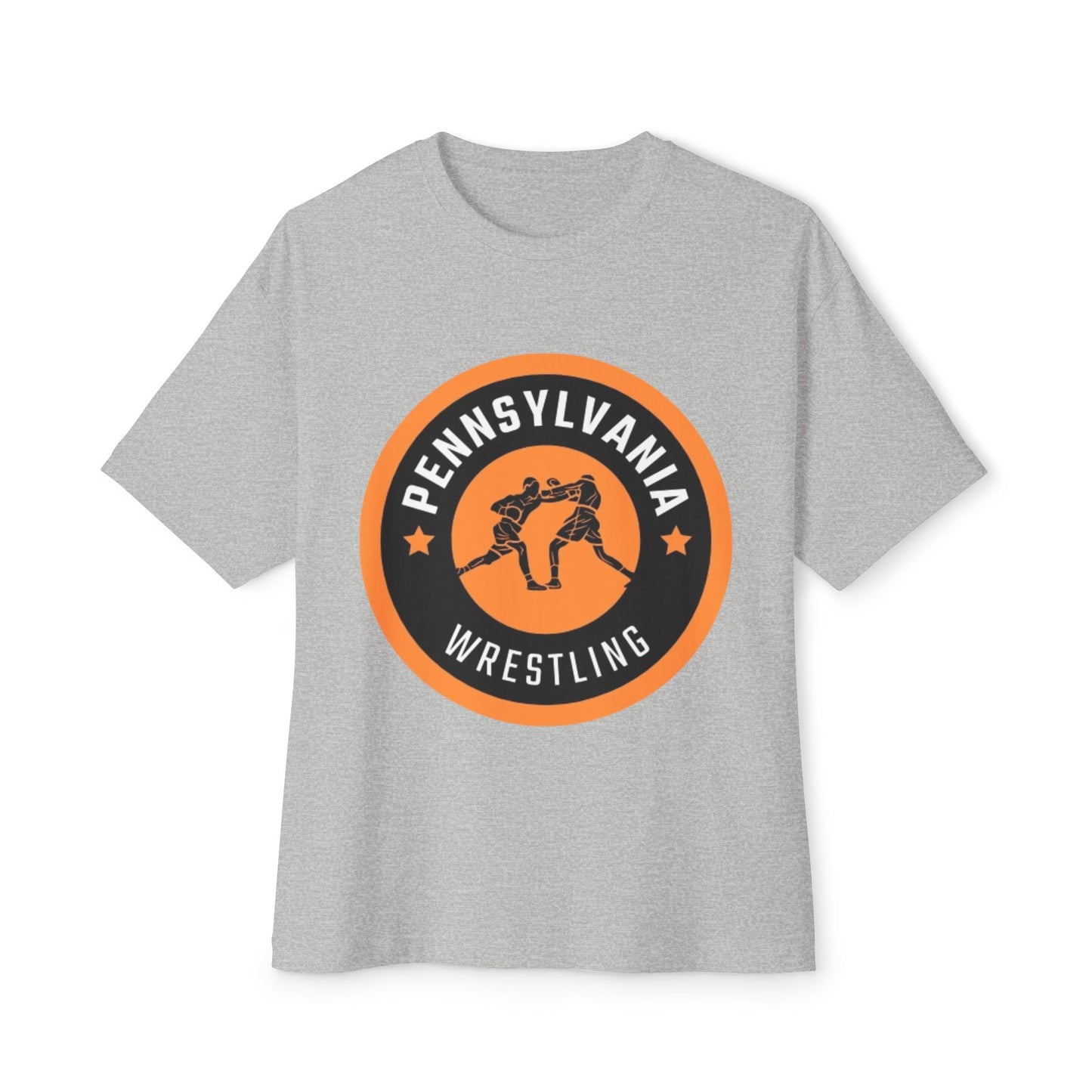 Pennsylvania Wrestling Unisex Oversized Boxy Tee