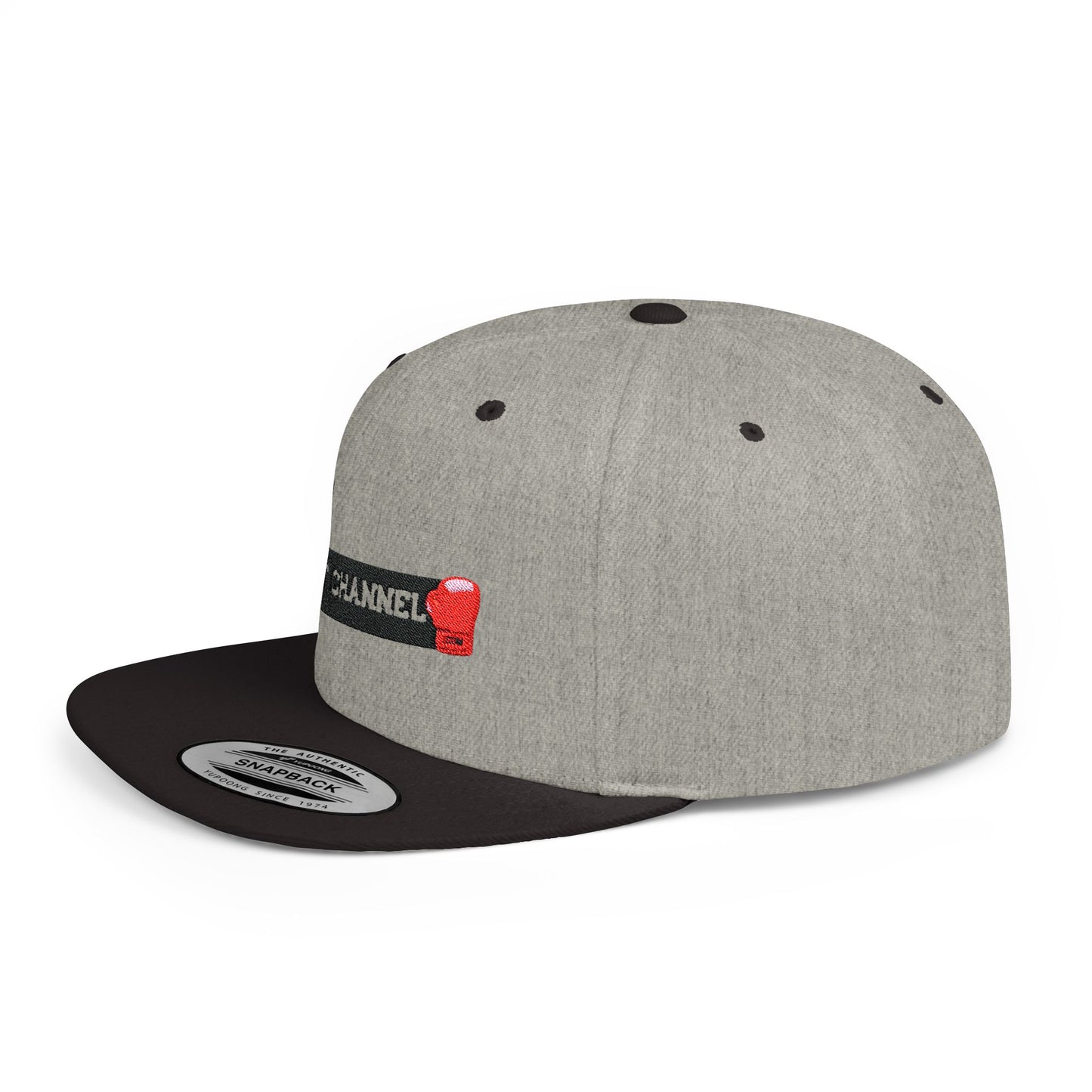 Fight Channel Flat Bill Snapback