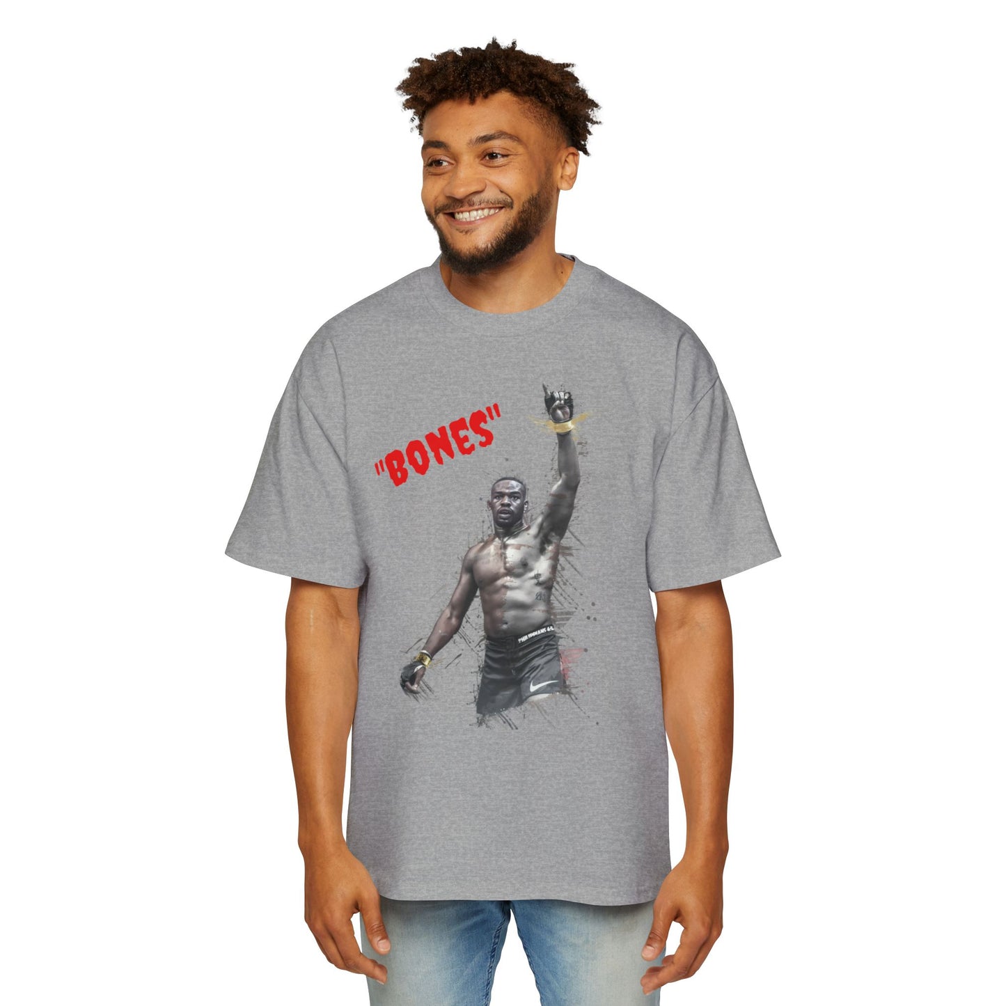 Jon 'Bones' Jones Men's Heavy Oversized Tee