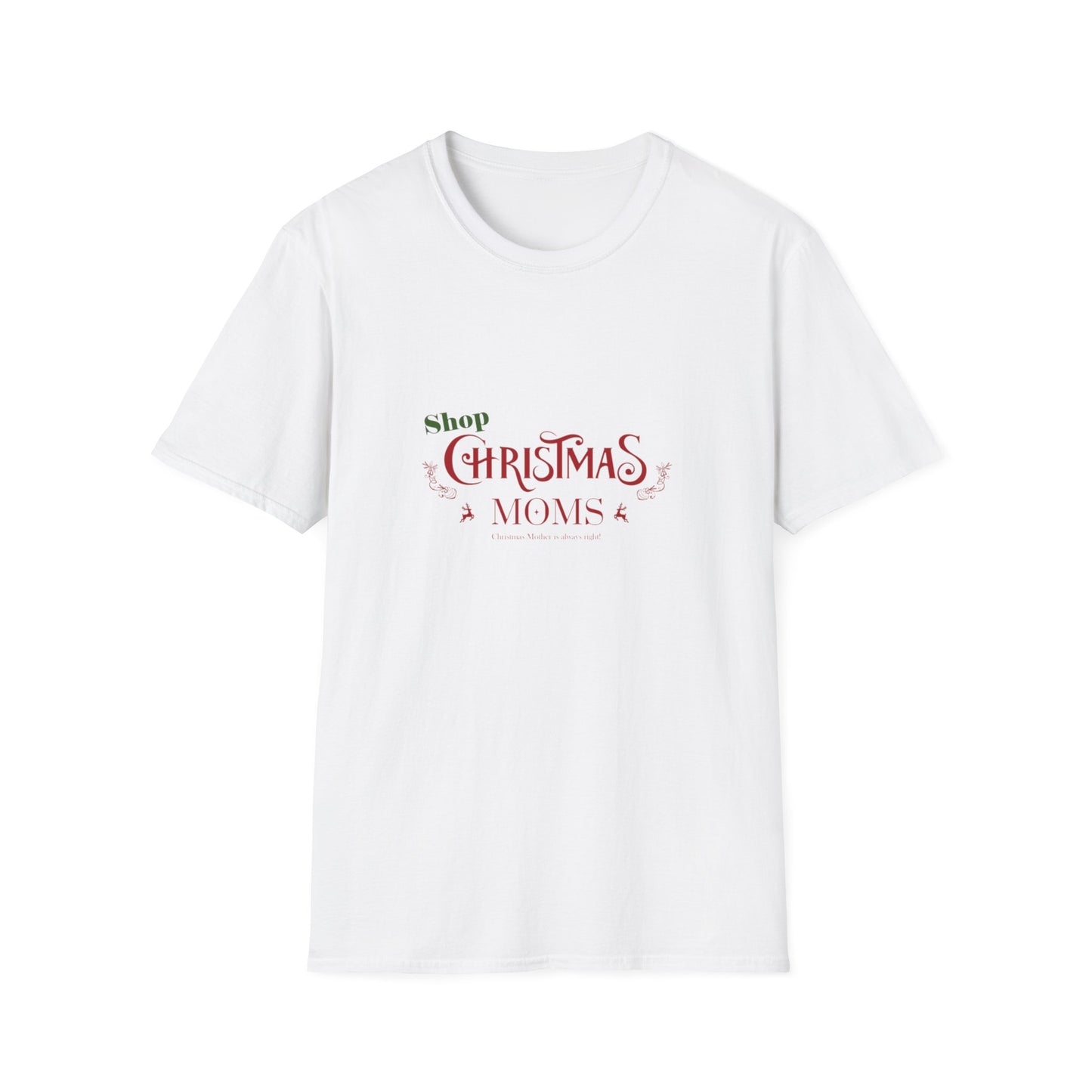 Shop Christmas Moms Unisex Softstyle T-Shirt