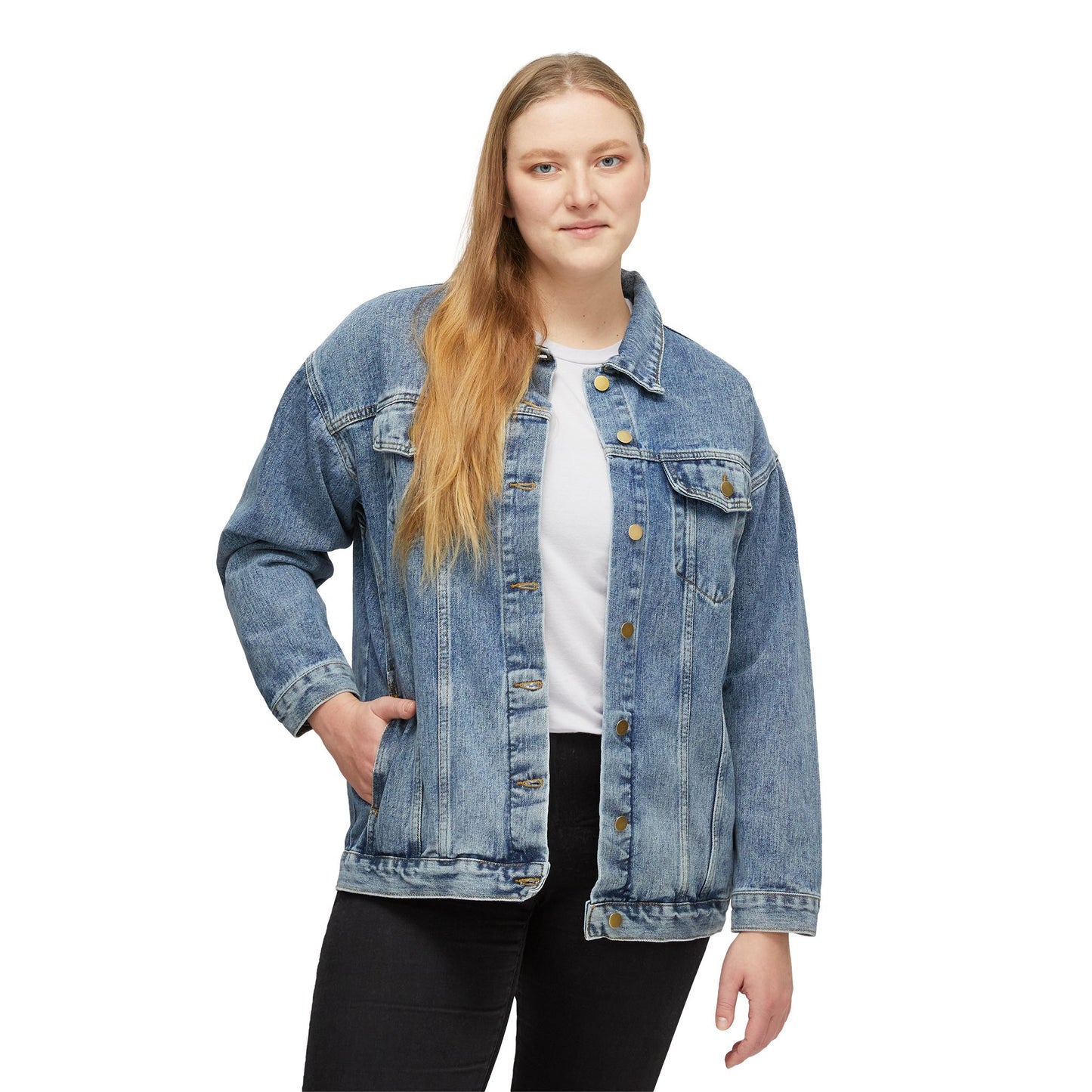 Fight Channel Women's Denim Jacket