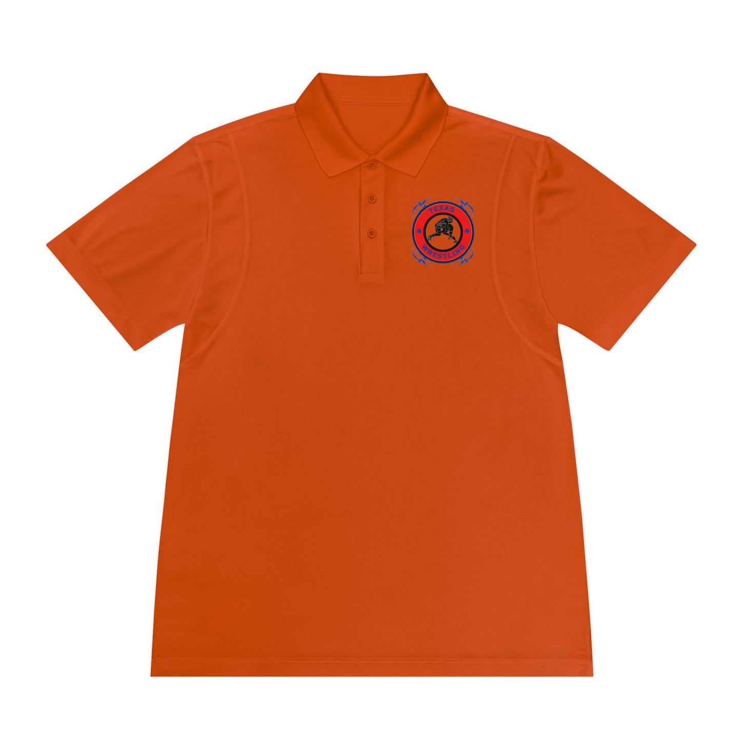 Texas Wrestling Men's Sport Polo Shirt