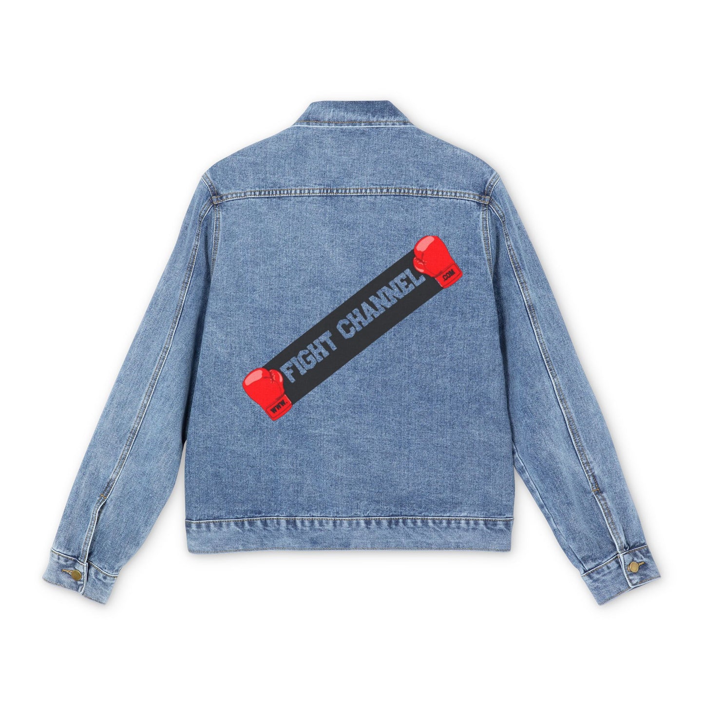 Fight Channel Men's Denim Jacket