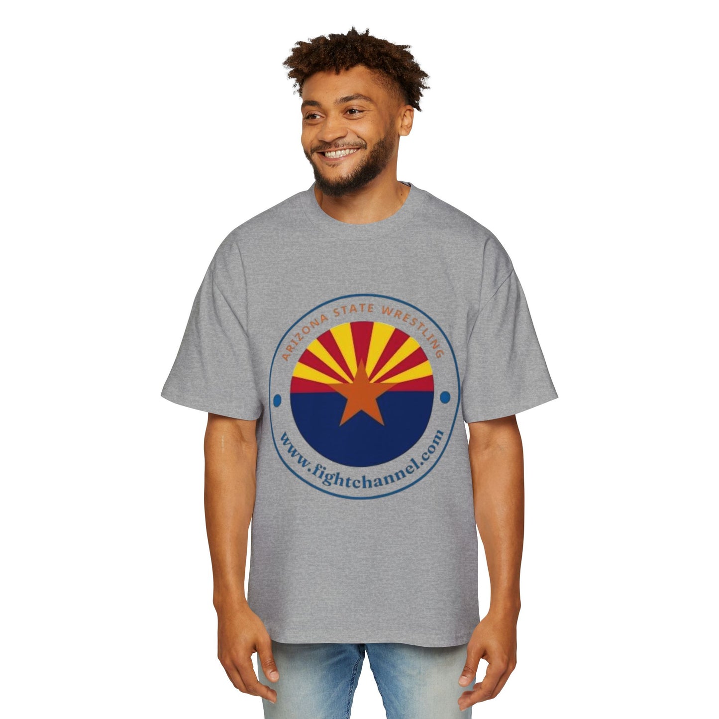 Arizona Wrestling Men's Heavy Oversized Tee