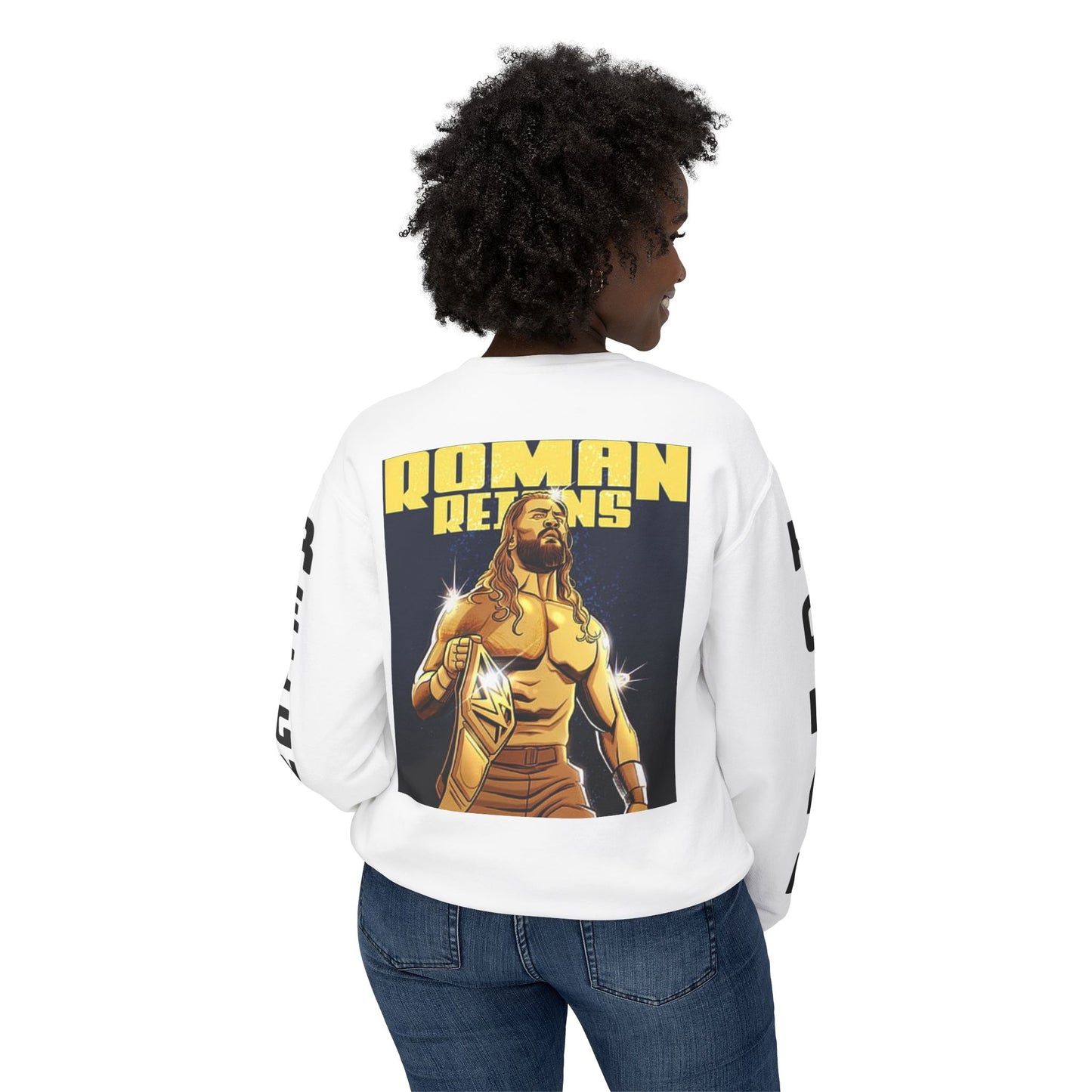 Roman Reigns Unisex Lightweight Crewneck Sweatshirt